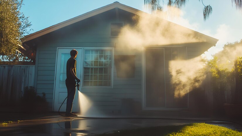 Beautifully maintained home after professional painting and power washing